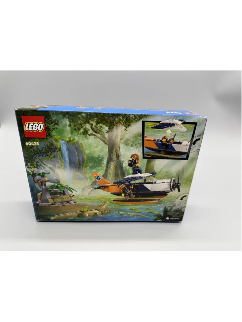 LEGO Retired City Jungle Explorer Water Plane Set 60425 177 pcs Ages 6+